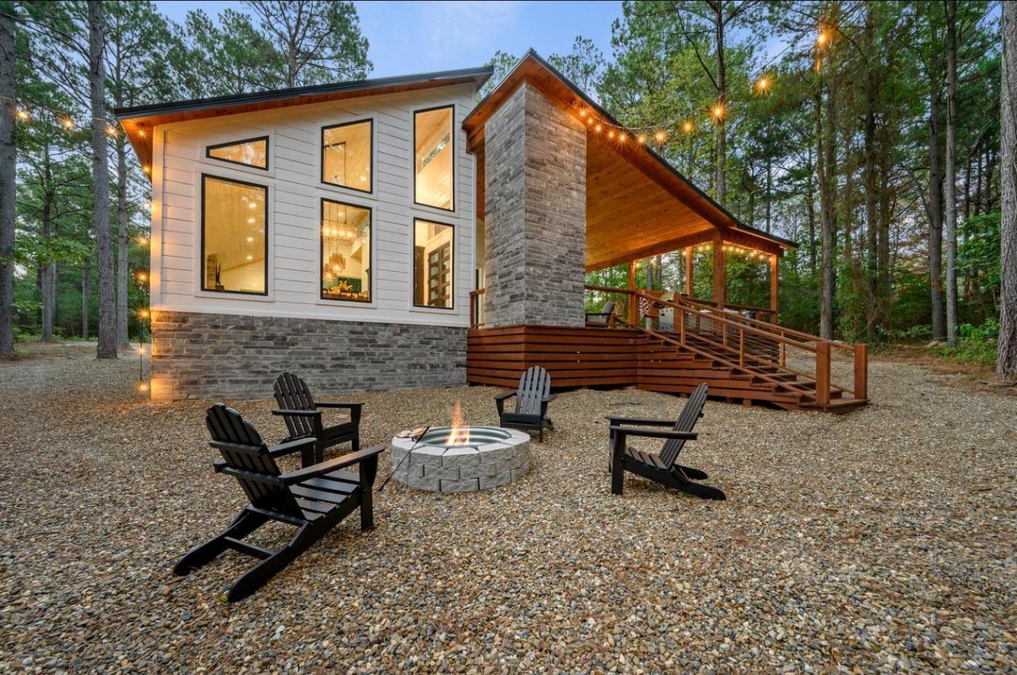Two Knights Luxury Cabin Broken Bow Kültér fotó